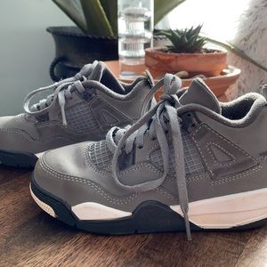 Kids Jordan 4 Retro Cool Grey 2019